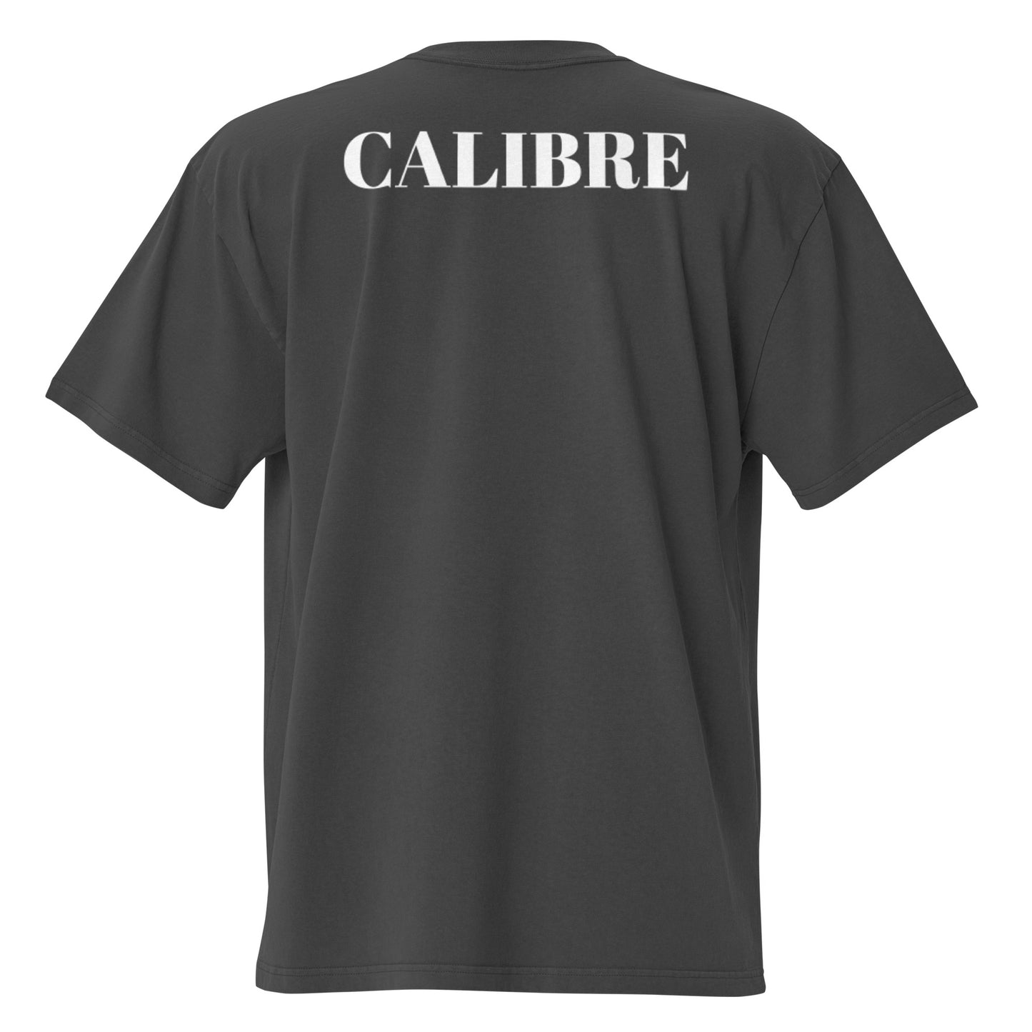 CAMISETA OVERSIZE CALIBRE-FADED BLACK