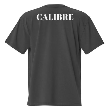 CAMISETA OVERSIZE CALIBRE-FADED BLACK