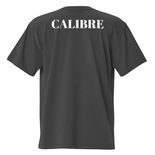 CAMISETA OVERSIZE CALIBRE-FADED BLACK