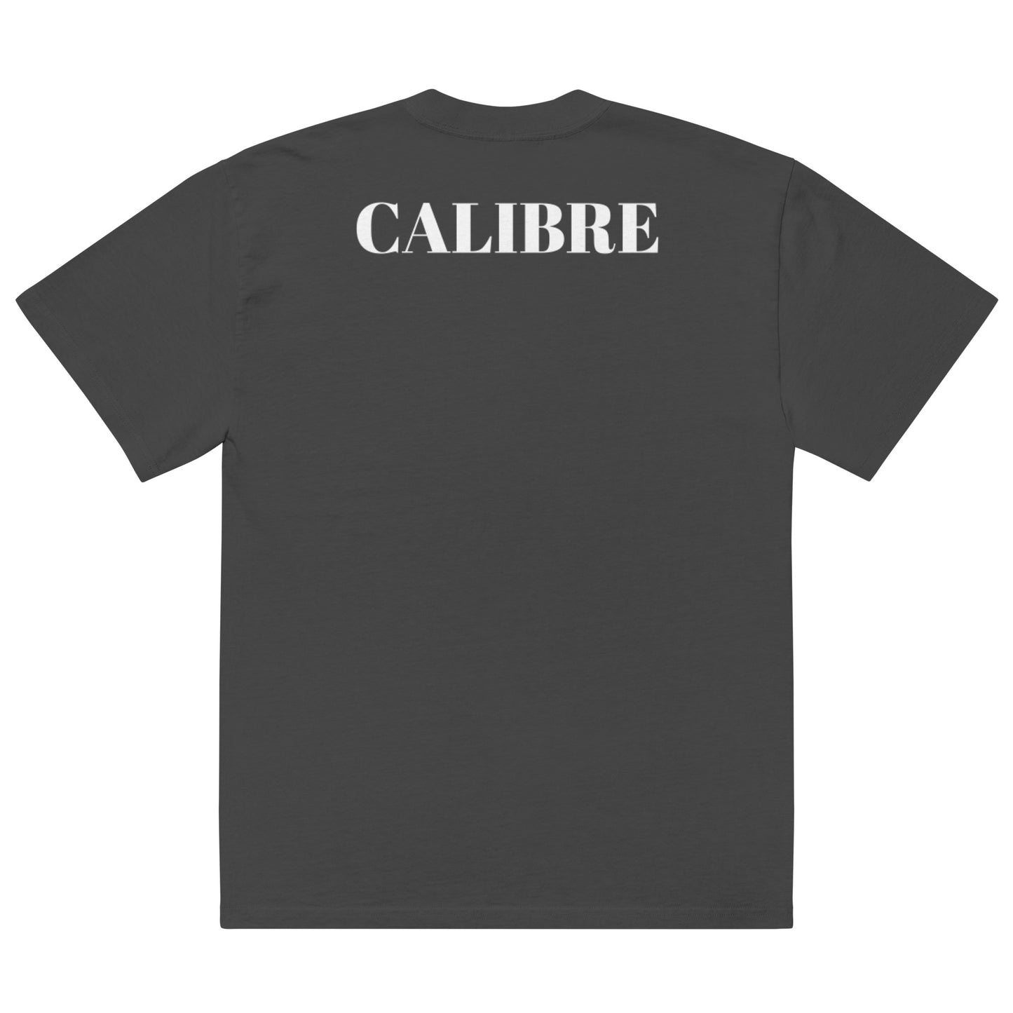 CAMISETA OVERSIZE CALIBRE-FADED BLACK