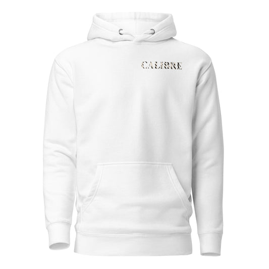 SUDADERA CALIBRE- BLANCA