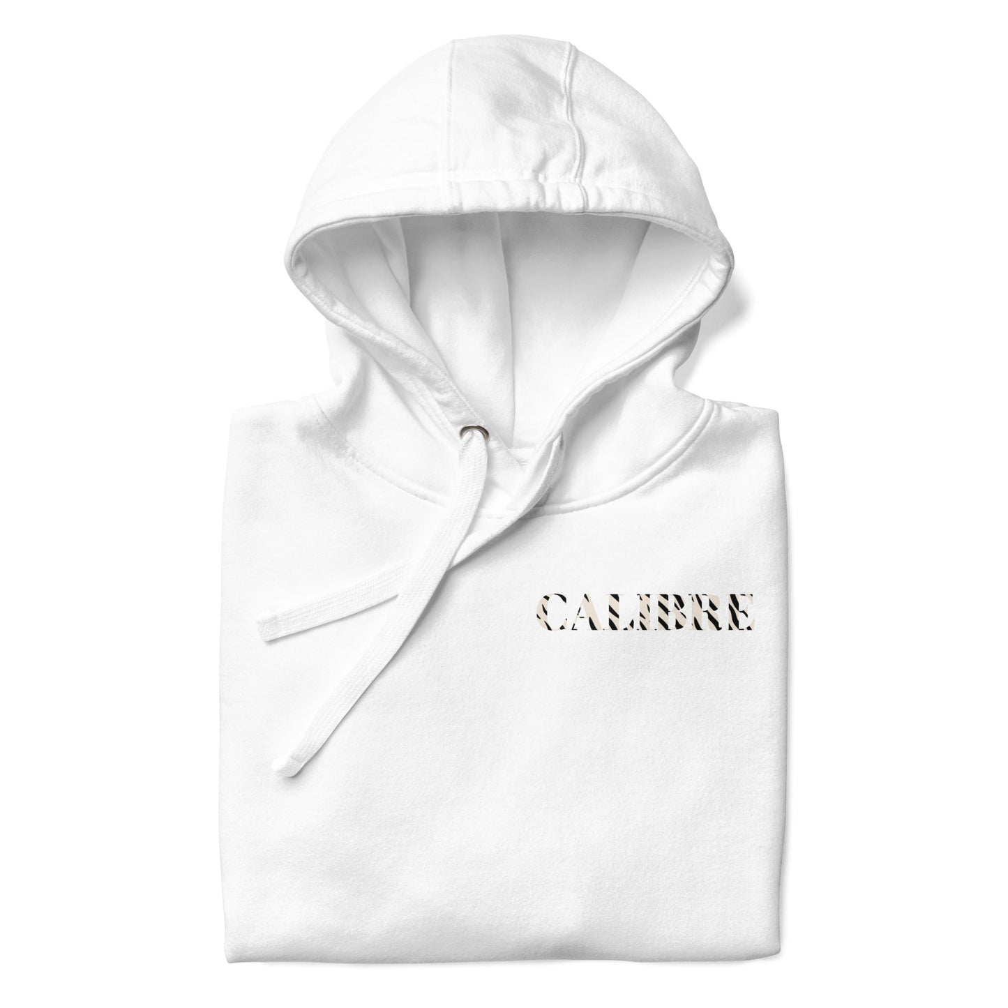 SUDADERA CALIBRE- BLANCA